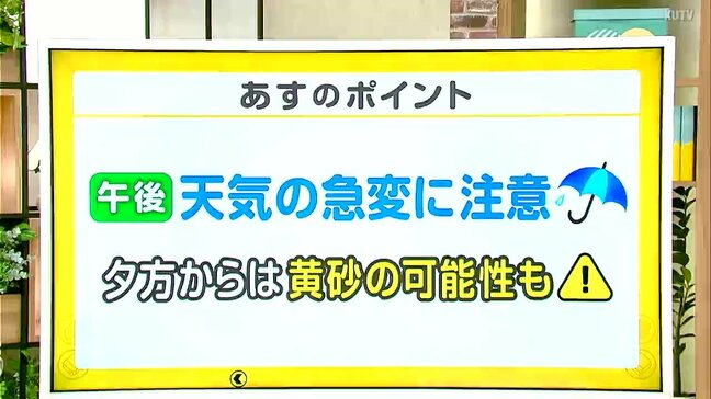 高知の天気 27日 午後から天気の急変に注意 山岸拓気象予報士が解説|TBS NEWS DIG