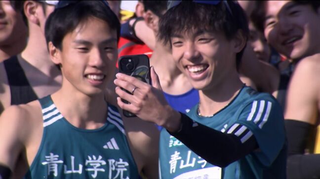 青学大・黒田朝日選手「青学のユニフォームを着て走る最後のレースが地元でよかった」弟の然選手と「そうじゃ吉備路マラソン」出場　女の子「めっちゃ早かった」|TBS NEWS DIG