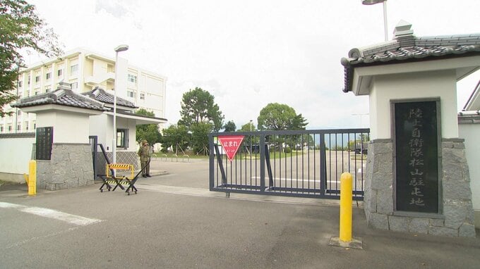 「自衛隊としてあってはならないこと」駐屯地の寮で現金3万円盗む 25歳の隊員を懲戒免職処分 愛媛・松山駐屯地|TBS NEWS DIG