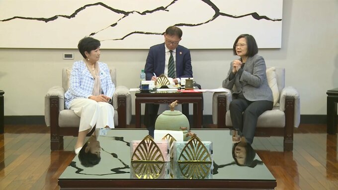 小池都知事が台湾訪問　蔡総統や頼次期総統と面会し協力呼びかけ　中国は反発