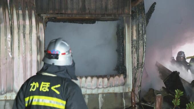 石川県内で住宅火災相次ぐ かほく市「家で火事が起きている」小松市では全焼で男性１人けが|TBS NEWS DIG