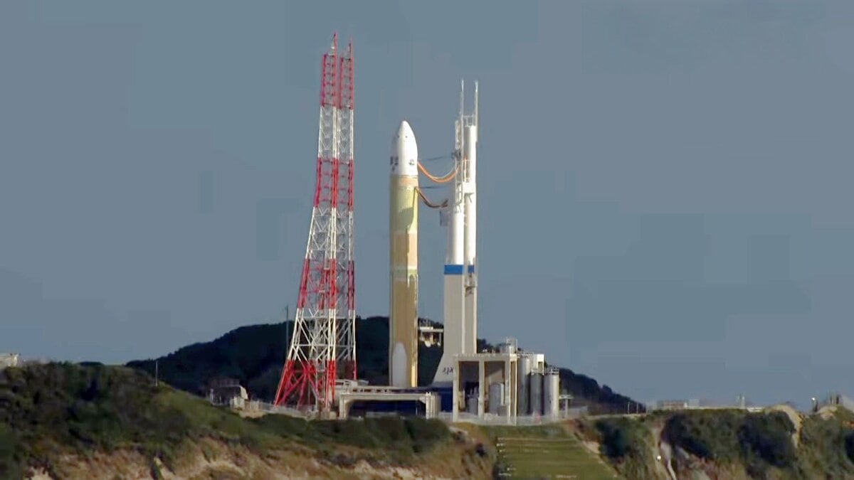 H3ロケット9号機　天候不良で打ち上げ延期