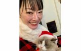 【遠野なぎこ】　愛猫・愁くんと「クリスマスコスプレ♪」「Happy &Love♡」|TBS NEWS DIG