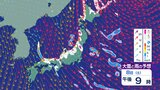 【大雪情報】あす9日にかけて荒天ピーク…東北で70㎝、関甲信北陸で60㎝、東海近畿も50㎝9日夕方までの24時間予想降雪量《気象庁8日午後4時43分発表》 | 北海道のニュース|HBC北海道放送