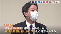 自民・薗浦健太郎議員の事務所に離党手続きの書類届け済み　「議員辞職避けられず」党内の見方強まる| TBS CROSS DIG with Bloomberg