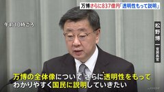 万博費用さらに837億円に松野官房長官「全体像を透明性もって説明」| TBS CROSS DIG with Bloomberg
