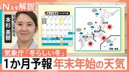 気象庁「冬らしい冬」発言には“油断禁物”のメッセージ？　年末年始の天気どうなる【Nスタ解説】|TBS NEWS DIG