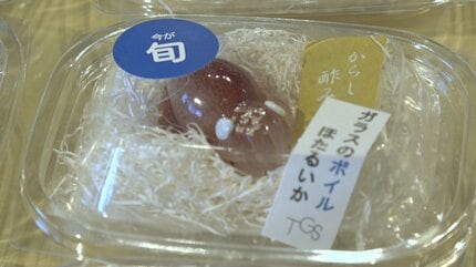 30分で爆売れ「ホタルイカ」はつやつや質感のガラス工芸…“若干