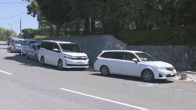 「子どもたちを守るためには逃げなくちゃいけないと…」駐車場足りずあふれる車 太平洋沿岸に津波警報 福島|TBS NEWS DIG
