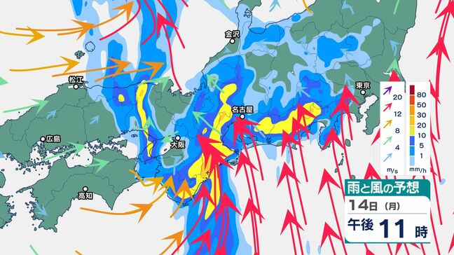 台風5号が北上　14日夜にかけ関東の東から三陸沖を北上…15日は北海道に上陸するおそれ　西日本と東日本も「大雨」のおそれ　東海地方では「線状降水帯」が発生する可能性|TBS NEWS DIG