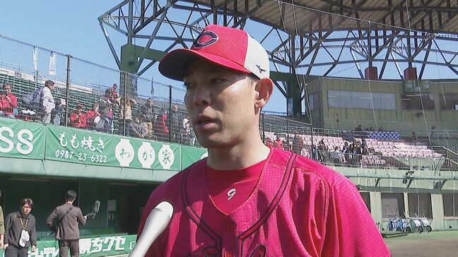 チーム最年長の秋山翔吾「彼らの勢いから刺激をもらいながらやっていきたい」若手台頭の中で見せる道標　日南キャンプ打ち上げ一問一答　カープ|TBS NEWS DIG