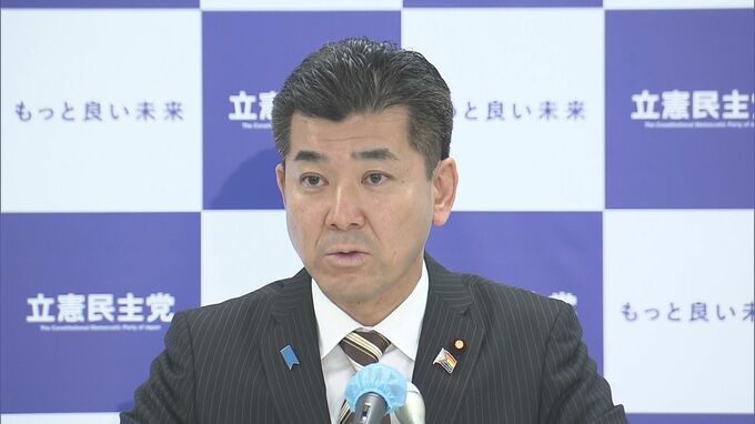 立憲・泉代表 、LGBT理解増進法案「修正認めぬ」自民党保守派を牽制|TBS NEWS DIG