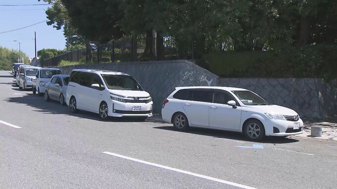 「子どもたちを守るためには逃げなくちゃいけないと…」駐車場足りずあふれる車　太平洋沿岸に津波警報　福島　|　福島のニュース│TUF