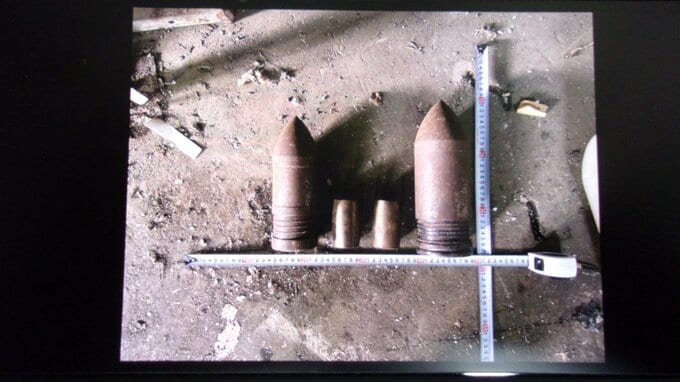 空き家の解体工事中に…業者が砲弾のようなもの2個発見　半径150m以内を一時規制　陸上自衛隊が回収作業に　|　北海道のニュース｜HBC北海道放送