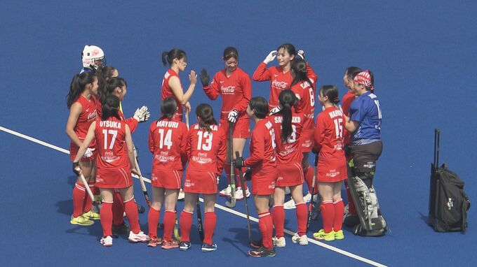 国内４冠に好発進！女子ホッケー「レッドスパークス」　プレミアムカップ　グループ予選1位突破　|　RCC NEWS | 広島ニュース | RCC中国放送