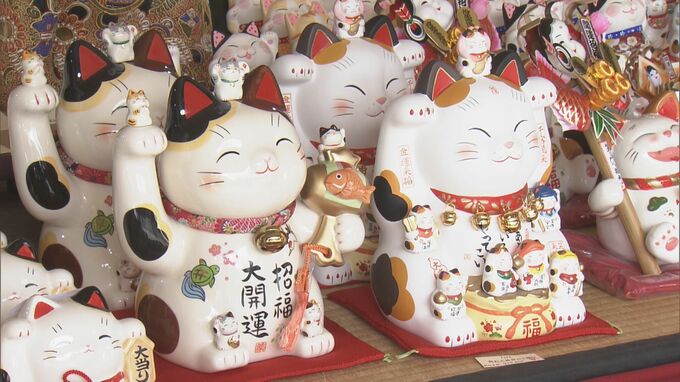 　三重県伊勢市のおかげ横丁で「来る福招き猫まつり」　全国から1万点を集め展示・販売　訪れた人に福を　|　名古屋・愛知・岐阜・三重のニュース【CBC news】 | CBC web