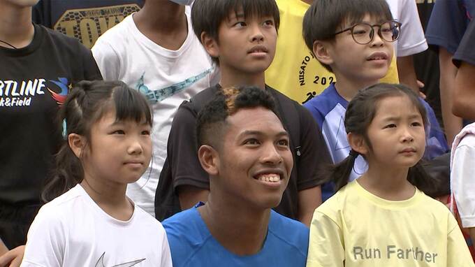 サニブラウン「DAWN GAMES」で子どもたちに経験を「日本陸上界を世界と戦える水準に」|TBS NEWS DIG