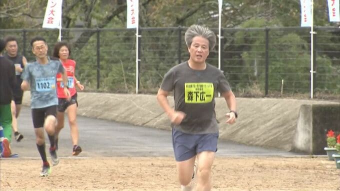 生まれ故郷を走る　バルセロナオリンピック銀メダリスト　森下広一さん激走　山間の町　鳥取県八頭町でマラソン大会　|　BSSニュース | BSS山陰放送