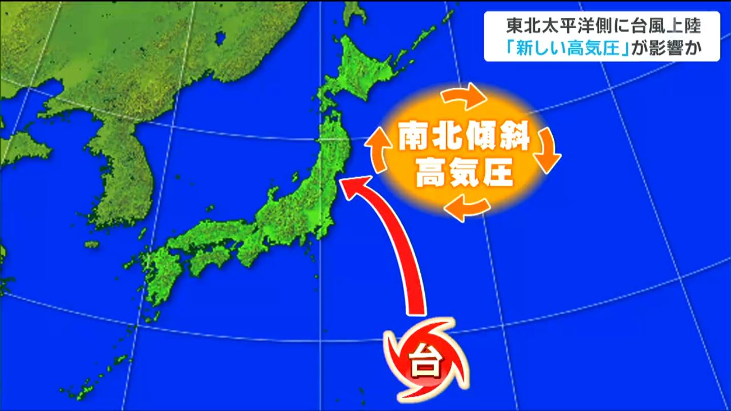 台風上陸 8年間で3つ」なぜ台風が東北太平洋側に上陸するようになったのか 専門