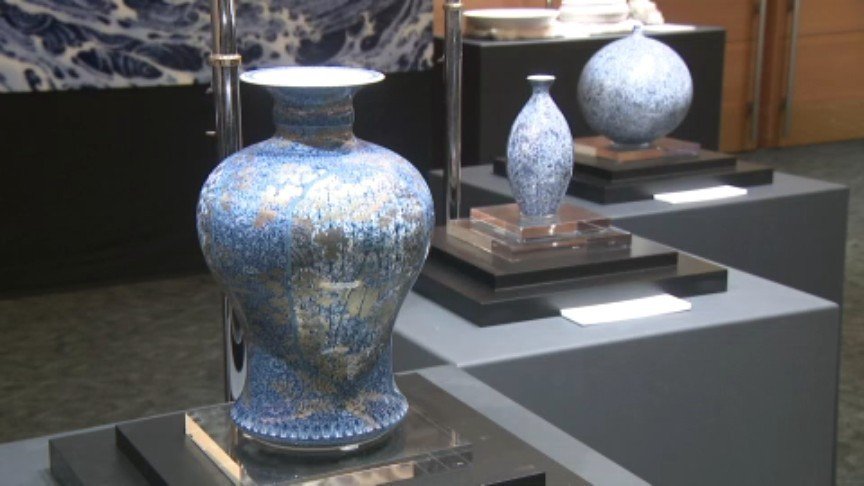 陶芸家 葉山有樹の創作活動半世紀の軌跡を辿る個展 いよてつ高島屋で19
