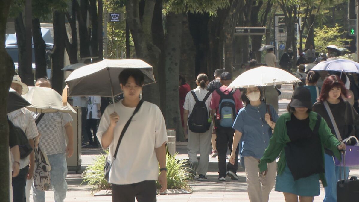 観測史上最多タイ 名古屋でことし47日目の猛暑日に 愛知･三重に熱中症警戒アラート こまめな水分や塩分補給を