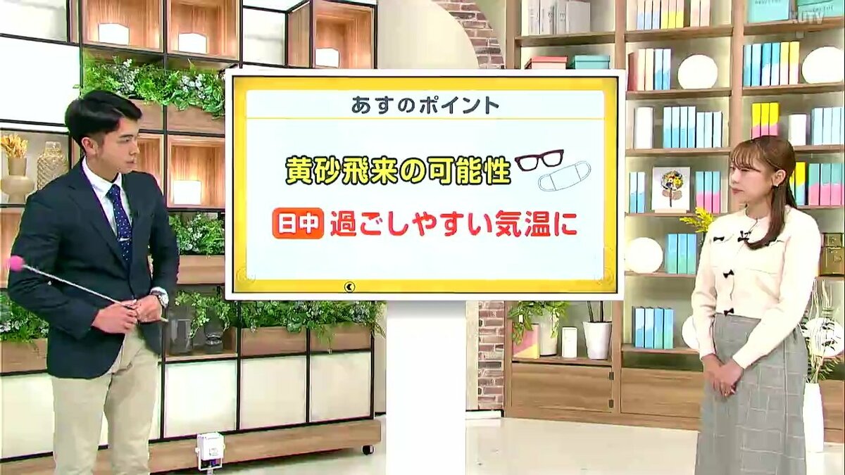 高知の天気　２日　季節外れの暖かさ　日中は黄砂の可能性も　山岸拓気象予報士が解説