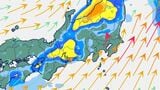 【大雨情報】西日本~北日本 26日にかけ雷を伴った非常に激しい雨など 東海地方は土砂災害に厳重に警戒 【雨と風のシミュレーション】 | 山梨のニュース | UTYテレビ山梨