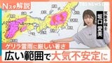 関東各地でゲリラ雷雨…大気不安定に 全国的に厳しい暑さ 3日連続で38℃超えの地域も【Nスタ解説】|TBS NEWS DIG