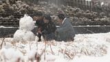 「沼津で雪だるま作れるとは」静岡市で横なぐりの雪 御殿場市は積雪14センチ 東名・新東名も一部通行止め=静岡県|TBS NEWS DIG