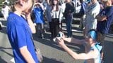 「結婚してください!」プロポーズも…! 秋祭りで勝岡八幡神社の「一体走り」 愛媛・松山市|TBS NEWS DIG