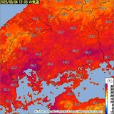 【速報】広島市中区で37.4℃　9月として“史上最も暑い”一日に　過去144年間で初の37℃台到達　猛烈な残暑続く　　|TBS NEWS DIG