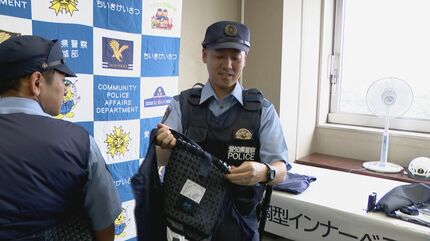 警察官の熱中症を防ぐため｢空調ベスト｣約1000着を導入 屋外での活動が