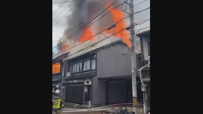 石川・小松市の住宅密集地で火事 複数建物に延焼 住民男性は無事|TBS NEWS DIG