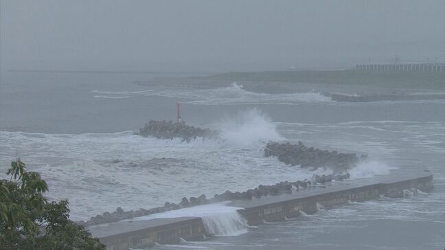 【台風5号】最接近で海上は大荒れ・大しけに 大雨にも注意 福島|TBS NEWS DIG