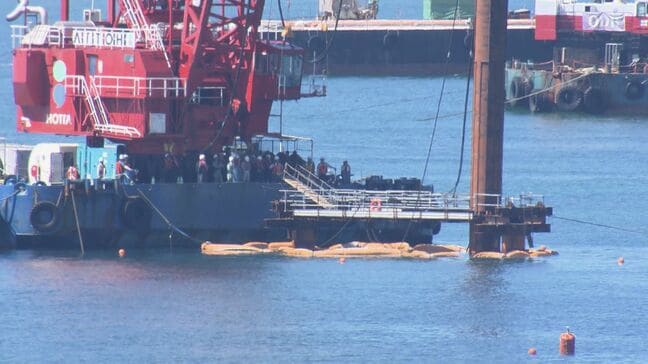 辺野古移設問題 大浦湾側の本格着工を8月後半に延期 台風3号の影響受け|TBS NEWS DIG