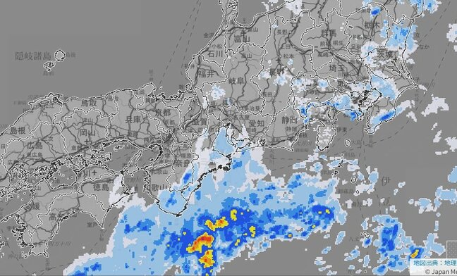 【気象情報】東海地方は『警報級の大雨』のおそれなくなる　夕方にかけて大雨に注意【雨のシミュレーション１時間毎】|TBS NEWS DIG