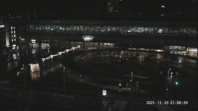 富山で初雪…去年より5日早く観測　4日朝までに多いところで平野部10cm、山間部35cmのk降雪予想　車の運転などに注意を【雨と雪のシミュレーション】|TBS NEWS DIG