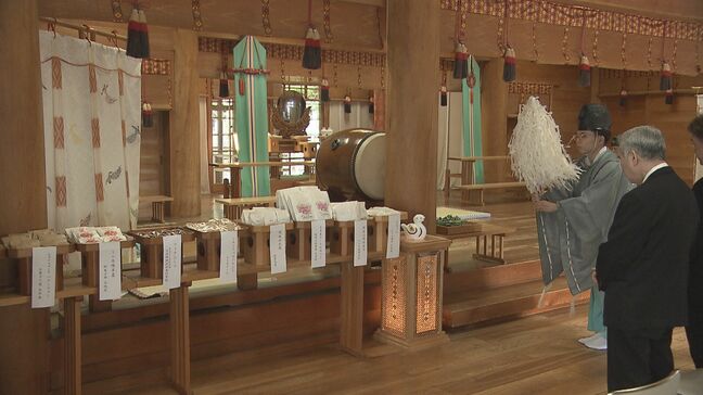 6月16日は和菓子の日 菓子店が神前に銘菓奉納、繁栄祈る「献菓祭」開催 福島|TBS NEWS DIG