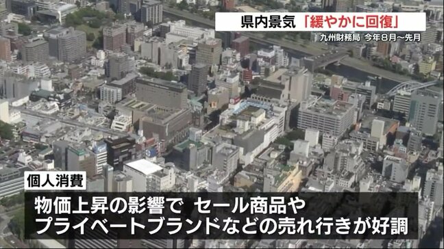 熊本県内の経済情勢「緩やかに回復」　物価高でセール商品、プライベートブランドの売れ行き好調|TBS NEWS DIG