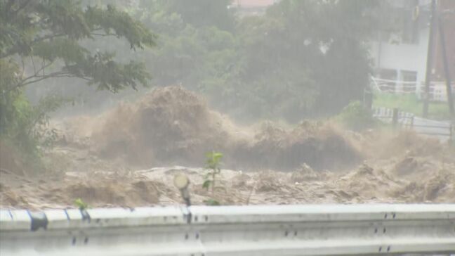 台風7号が去年直撃 ダム緊急放流・道路崩落・橋が流され集落孤立…人口減少の町を襲った被害、住民に変化も|TBS NEWS DIG