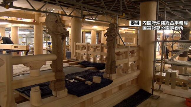 初公開・首里城正殿内部の様子は？　火災焼失から間もなく6年|TBS NEWS DIG