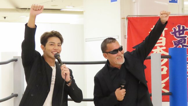 【 武知海青 】　レジェンド蝶野に　「圧倒されてます」　アンドレの展示には　「戦う勇気が持てないかも」|TBS NEWS DIG