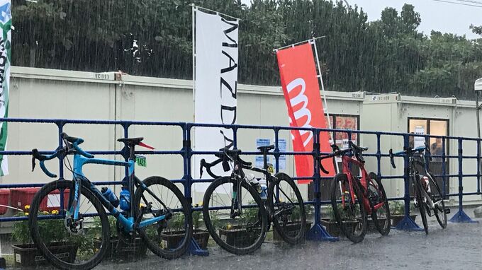 【大雨】自転車レース「ツール・ド・おきなわ2024」はロードレース中止　冠水などで「安全確保が困難」|TBS NEWS DIG