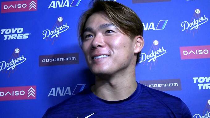 山本由伸「まだまだフレッシュに」“27歳初登板”は勝敗つかず、ロバーツ監督は「正直、驚き。言葉にできない」|TBS NEWS DIG