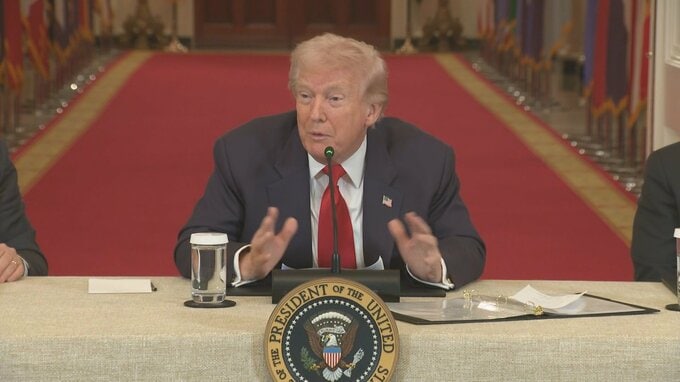 トランプ大統領　最先端兵器の生産量を4倍に増やす　ロッキード・マーティンCEOらと会談