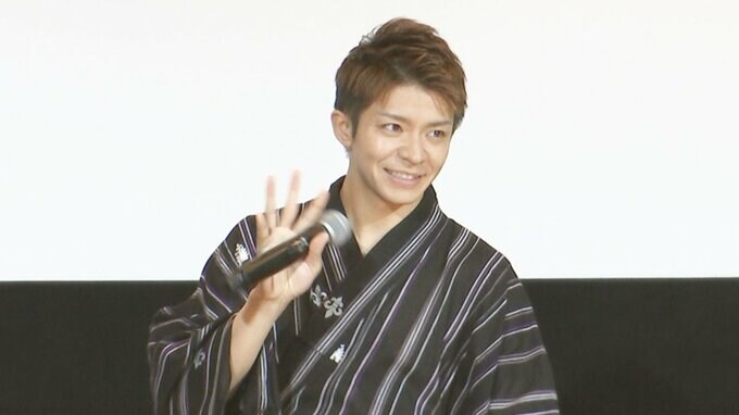 【岸優太】“「魑魅魍魎」くらいヤバい映画”　発言に会場爆笑　＜「Gメン」大ヒット御礼舞台挨拶＞|TBS NEWS DIG