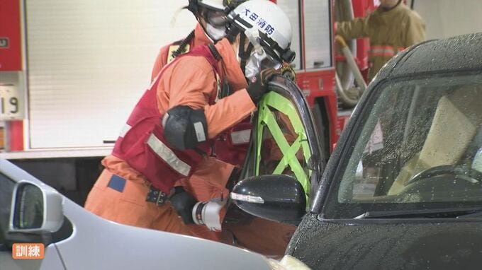 ３月９日開通　 山陰道大田市内区間で事故対応訓練　|　BSSニュース | BSS山陰放送