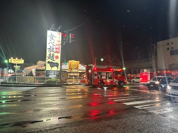 営業中の焼肉店で火事…煙が充満し店員が顔に軽いやけど　約30分後に消し止められる　富山・高岡市　|　富山のニュース｜天気・防災｜チューリップテレビ