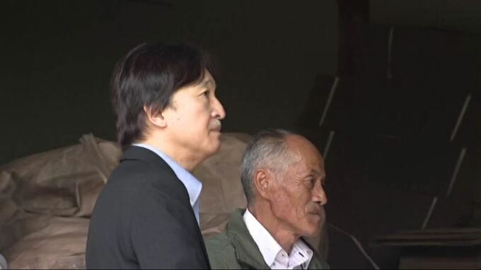 農家の話に熱心に耳を傾け 秋篠宮さまが能登半島地震被災地を訪問 　|　石川県のニュース｜MRO北陸放送
