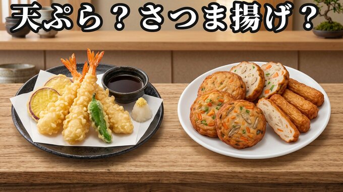 「天ぷら」か「さつま揚げ」か 食文化と呼称に地域差 魚のすり身揚げの呼び名と歴史を言語学者が解説|TBS NEWS DIG